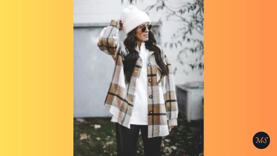 shacket outfit ideas - Plaid for the Win
