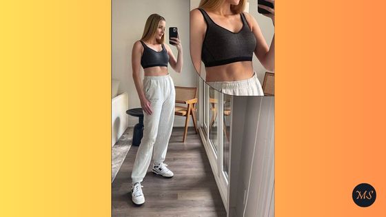 new balance 550 outfit Sports Bra + Joggers